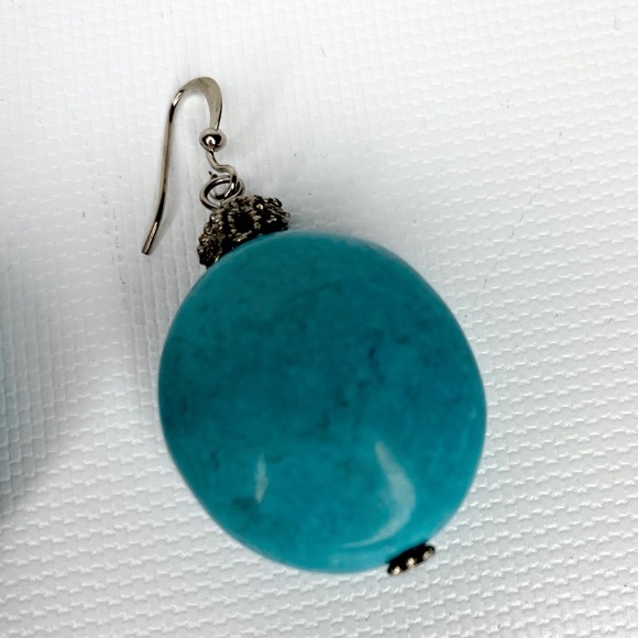 HDNY Henry Designs Faux Turquoise Necklace Earring - Picture 11 of 16